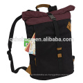 Rolltop Laptop Backpack Roll Top con bolsa inferior acolchada